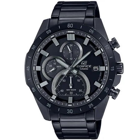 CASIO 卡西歐 EDIFICE 粗曠動感計時碼錶手錶 EFR-571MDC-1A