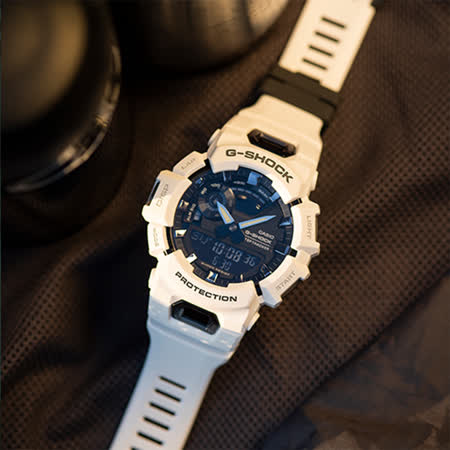 CASIO 卡西歐 G-SHOCK 藍芽運動雙顯手錶 GBA-900-7A