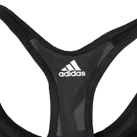 ADIDAS 女  DRST 3 BAR BRA 運動內衣 黑 - GL0591