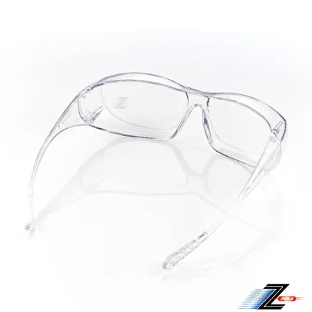 Z-POLS】台灣製透明款護目防飛沫PC材質包覆型眼鏡7510237 - friDay購物