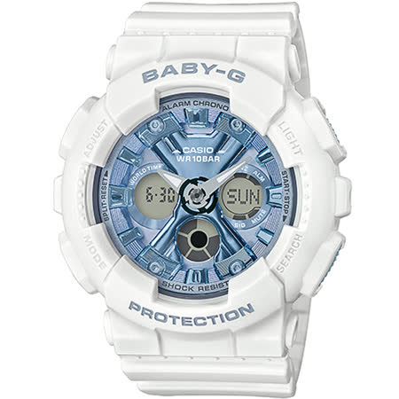 CASIO BABY-G 戀夏雙顯運動錶(BA-130-7A2)