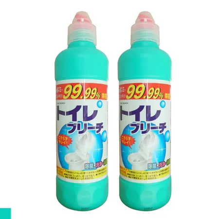 日本 火箭石鹼 馬桶清潔劑 500ml 2入組