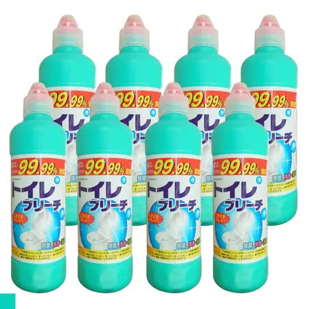 日本 火箭石鹼 馬桶清潔劑 500ml 8入組