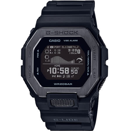 CASIO G-SHOCK
藍牙 雙重材質錶圈 衝浪系列運動錶