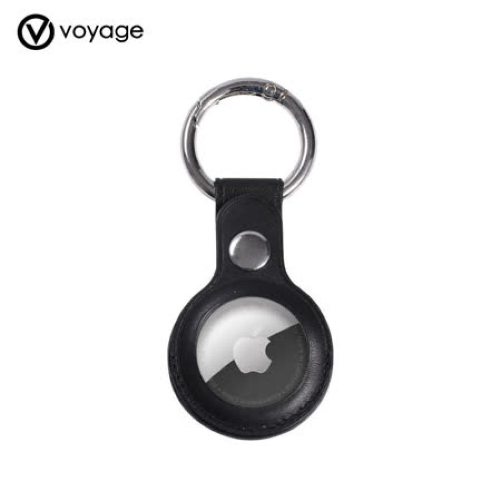 VOYAGE AirTag 專用真皮皮套鑰匙圈