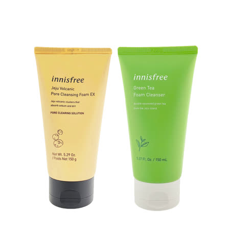 Innisfree
綠茶 /火山泥洗面乳*4入