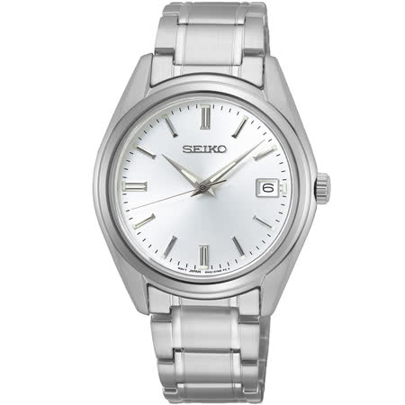 SEIKO 精工 經典百搭簡約腕錶(6N42-00L0S) SUR315P1
