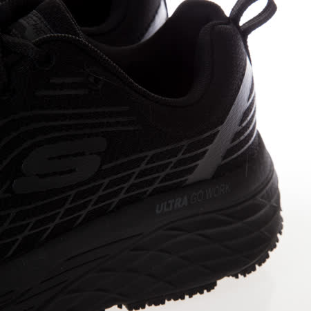 SKECHERS 女 工作鞋系列 GORUN MAX CUSHIONING ELITE SR 寬楦款 - 108016WBLK