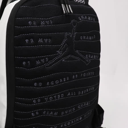 Nike 後背包 Jordan Backpack 女款 喬丹 飛人 外出 旅行 大容量 白 黑 JD2123025GS001 JD2123025GS-001