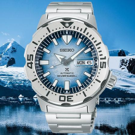 SEIKO精工 PROSPEX系列
DIVER SCUBA 愛海洋系列 - 冰島企鵝機械潛水腕錶