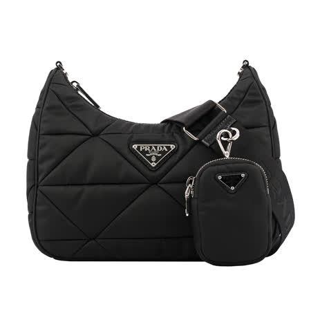 PRADA
附小袋縫線斜背包