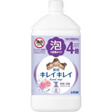日本【Lion】KireiKirei 泡沫洗手乳800ml(補充瓶)(花香)