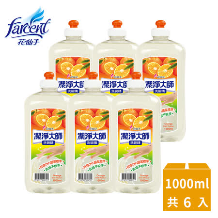 【潔淨大師】洗碗精6入-1000ml/入