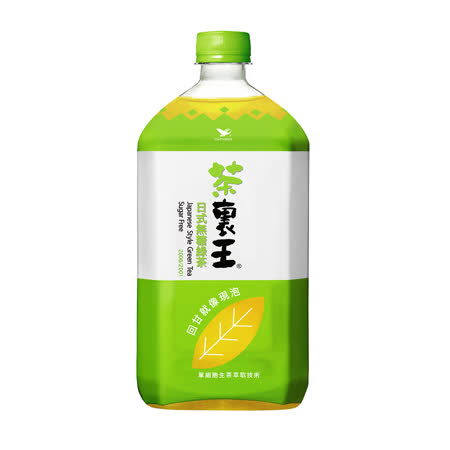 統一茶裏王-日式無糖綠茶975mlX12罐/箱