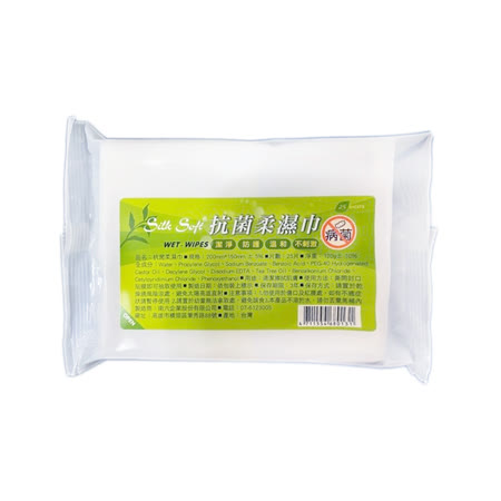 Silk Soft抗菌超厚
柔濕巾25片 / 20入