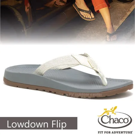 【美國 Chaco】贈置鞋袋!女款 LOWDOWN FLIP 夾腳拖鞋.人字拖/戶外涼鞋海灘鞋 /CH-LFW01-HH15 素淡彩