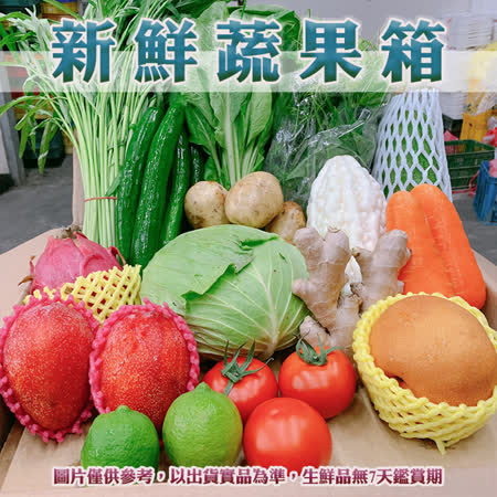 青果社
新鮮蔬果箱隨機14樣