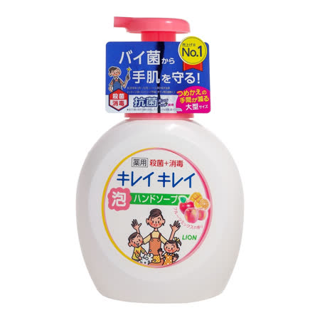 日本【Lion】KireiKirei 泡沫洗手乳500ml(綜合果香)
