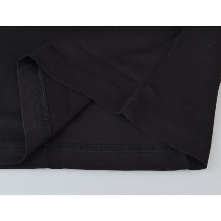 EMPORIO ARMANI燙金EA7字母LOGO造型純棉短袖T恤(S/M/L/XL/黑x金字)