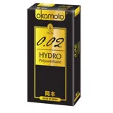 岡本 002 Hydro 水感勁薄 衛生套 （6入/盒）