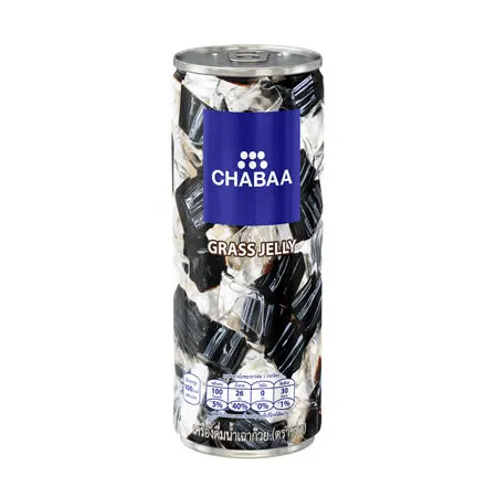 泰國《CHABAA》啜吧-仙草果凍飲230ml