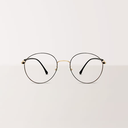 【ASLLY】黑金細框濾藍光眼鏡