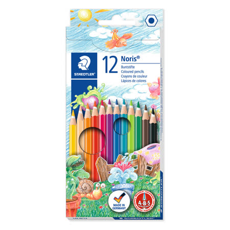 STAEDTLER
油性色鉛筆12色