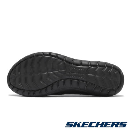 Skechers 休閒鞋 Arch Fit Flex 懶人鞋 女鞋 輕量 避震 緩衝 專利鞋墊 回彈 透氣 黑 灰 100287-BBK 100287-BBK