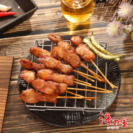 【海之金】蜜汁雞肉串5包（150g/包，5串/包）