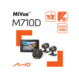 Mio MiVue™ M710D 雙Sony 2.7吋螢幕 TS每秒存檔 前後雙鏡 機車行車記錄器 紀錄器《送32G》