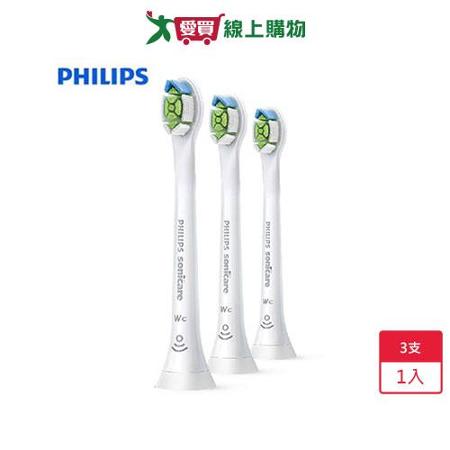 PHILIPS飛利浦 智能鑽石亮白迷你型刷頭(三入組)HX6073