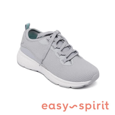 【Easy Spirit】seSKIP2 舒適百搭綁帶輕量休閒鞋(灰色)