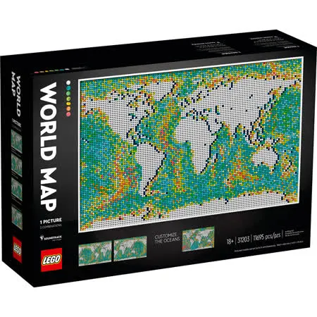 樂高積木 LEGO《 LT31203 》ART系列 - 世界地圖