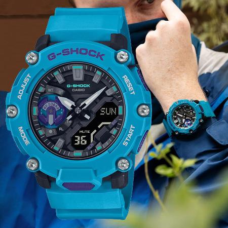 CASIO G-SHOCK 冒險家耐衝擊戶外雙顯腕錶GA-2200-2A 7569017 - friDay購物