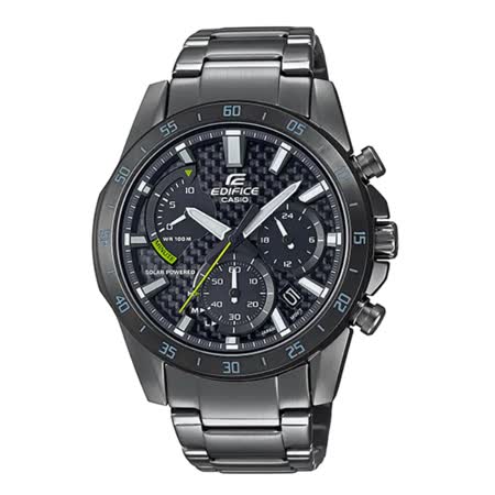 CASIO EDIFICE 太陽能
 運動型賽車計時腕錶