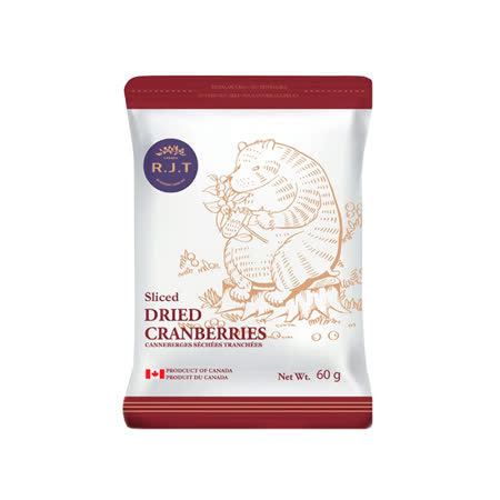 加拿大 R.J.T 
A級蔓越莓乾60G/2入