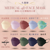 久富餘 KF94韓版4層立體成人醫療口罩-雙鋼印-20片入(任選2盒組)