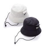 REEBOK 男女  CLASSICS 小口袋可調式經典吊繩漁夫帽 白黑 - GK8145/GN7730