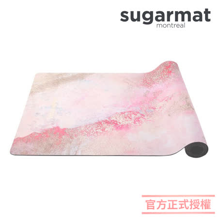 【加拿大Sugarmat】麂皮絨天然橡膠瑜珈墊(3.0mm) 熱戀粉 Love Affiair
