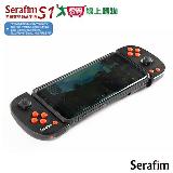 Serafim S1 手遊藍芽智慧手把 支援安卓/Steam/Switch dongle 黑色【愛買】