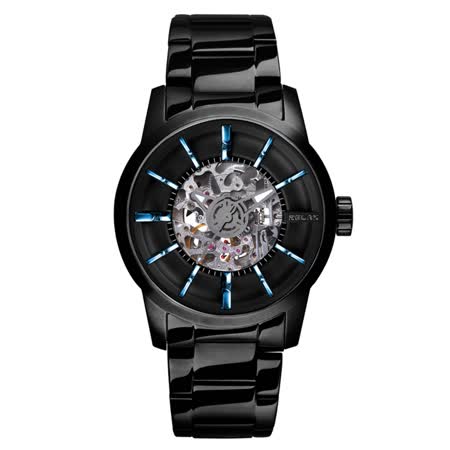 RELAX TIME 
雙層立體鏤空機械腕錶