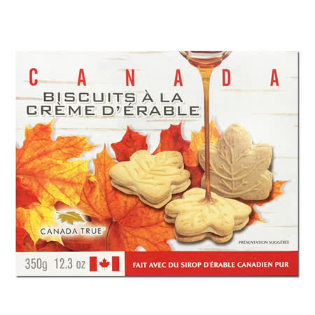 CANADA TRUE
楓糖奶油夾心餅乾 350G