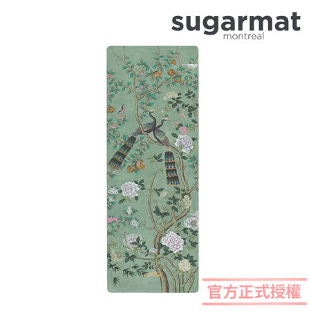 【加拿大Sugarmat】麂皮絨天然橡膠瑜珈墊(3.0mm) 古典翡翠 Jade panel