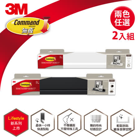 3M 無痕LIFESTYLE
公仔展示收納掛架2入組