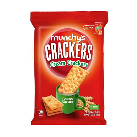 【MUNCHYS】 麥奇原味蘇打餅 300G / 2入