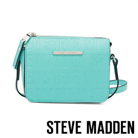 STEVE MADDEN
品牌壓紋拉鍊側背斜背包