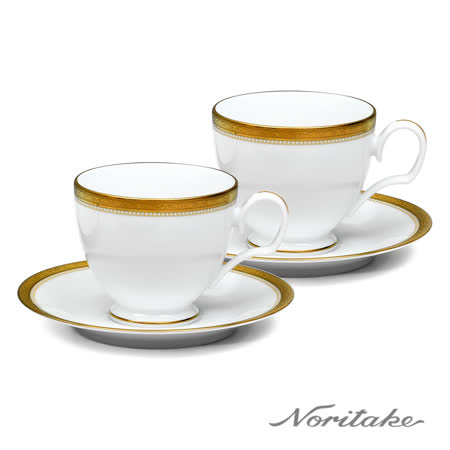 【日本Noritake】女王風範-咖啡對杯_可微波