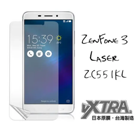 VXTRA  ASUS ZenFone 3 Laser 5.5吋 ZC551KL 高透光亮面耐磨保護貼 保護膜