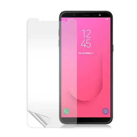 Monia 三星 Samsung Galaxy J8 高透光亮面耐磨保護貼 保護膜