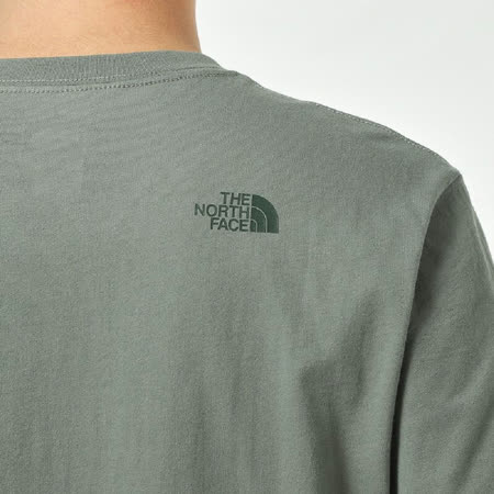 【The North Face】M MFO GRAPHIC TEE - AP 男 短袖上衣 草地綠